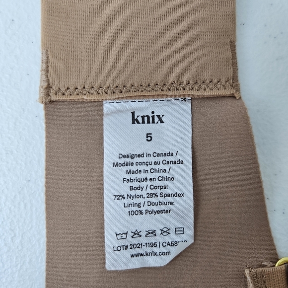 Knix Wingwoman Contour Wireless Bra Size 5 Tan - Picture 9 of 11